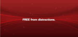 Cinemark - free from distractions